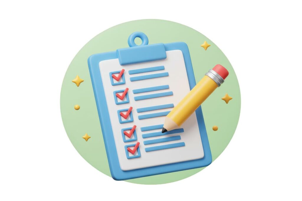 5つのチェックリスト